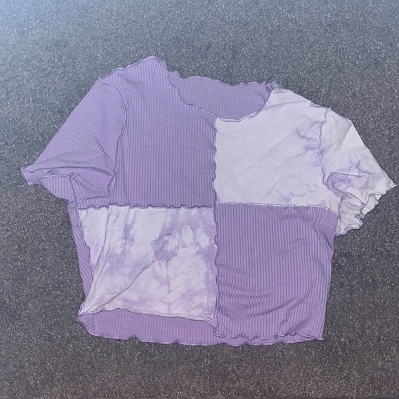 SHEIN Tops - Purple and white tie dye !!!